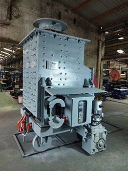 Dispositivo asegurador-descensor para productos a granel - Thejo Engineering Ltd