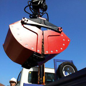 Bivalva hidráulica - MS series - Befard - para material a granel