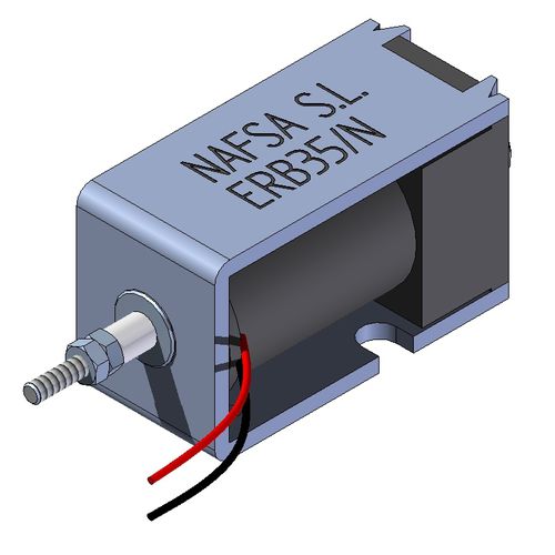 Electroimán de bloqueo - ERB series - NAFSA - biestable / de enclavamiento magnético