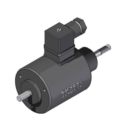 Electroimán lineal - ECH series - NAFSA - de simple efecto