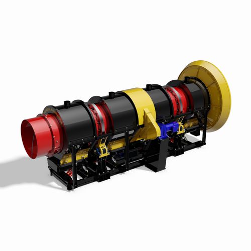Máquina de limpieza de tambor - DUCTA-CLEAN® - General Kinematics - para la industria metalúrgica