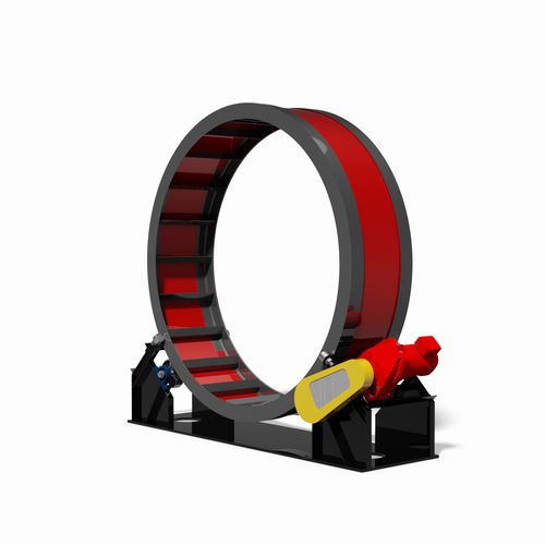 Transportador de arrastre - ROTO-VEYOR™ - General Kinematics - curvo / vertical / elevador