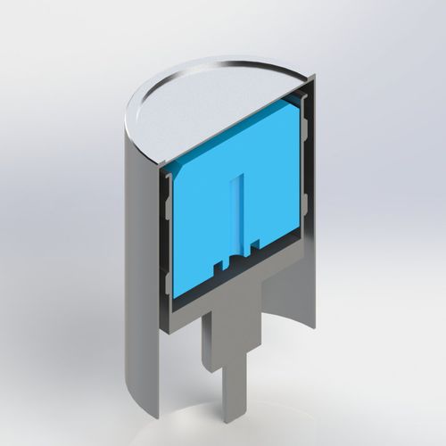 Detector de rayos gamma - GCD series - baltic scientific instruments - con semiconductor / industrial / para uso médico