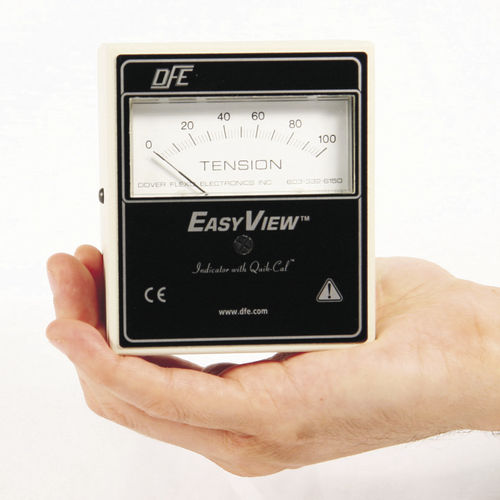 Indicador de fuerza - EasyView™ - Dover Flexo Electronics - de proceso / analógico / para montaje sobre panel