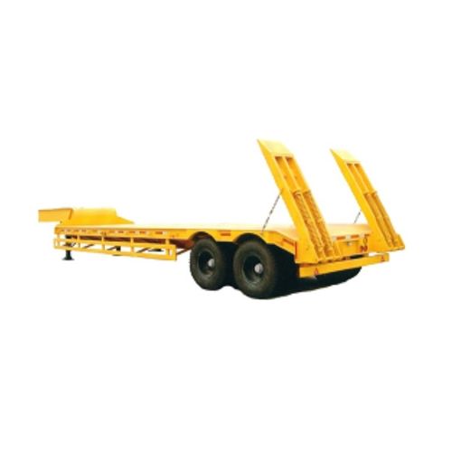 Semirremolque plataforma - Guangxi Yuchai Machinery Group Co.,Ltd. - para bidones / de 2 ejes / de acoplamiento