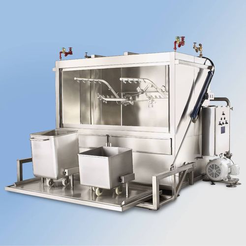 Máquina de lavado de agua - VBW series - Douglas Machines Corp - automática / para la industria agroalimentaria / para contenedor IBC