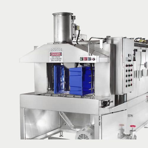 Máquina de lavado de agua - WR-2LTLW series - Douglas Machines Corp - automática / para la industria agroalimentaria / de cajas