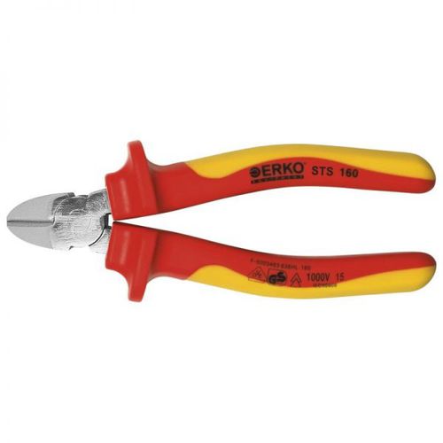 Alicate de corte - STS 160 - Erko - para cable / para hilos / aislado