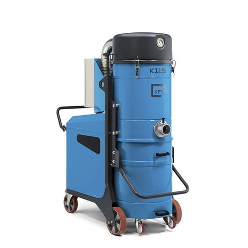 Aspirador industrial - K11S - KEVAC  SRL - en seco / para materiales húmedos / trifásico