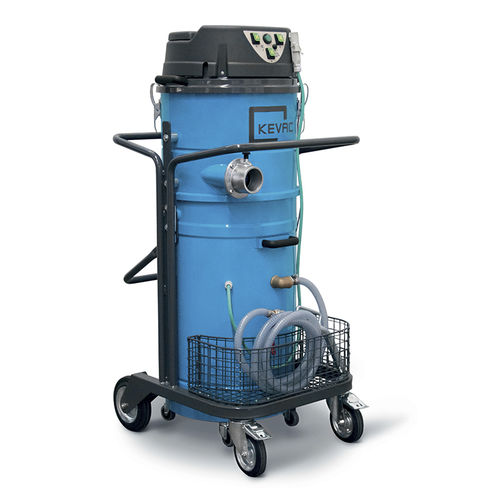 Aspirador industrial - KMB3.070 - KEVAC  SRL - de aceite y virutas / monofásico / sobre ruedas