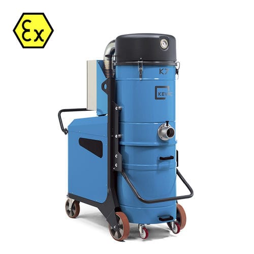 Aspirador industrial - K7.Z2 - KEVAC  SRL - en seco / para materiales húmedos / trifásico
