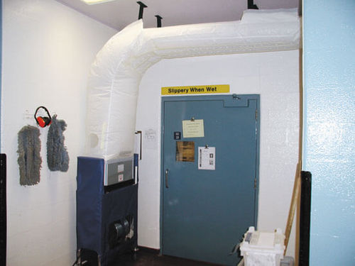 Ducha de seguridad para techo - BIO BUBBLE - de aire / para sala blancas