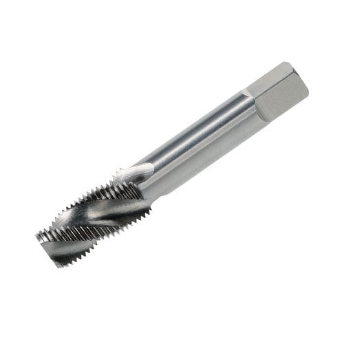 Macho de roscar para máquina para agujeros ciegos - 987 series - VÖLKEL GmbH - con estrías helicoidales / HSS-G / para acero