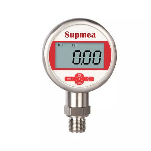 Manómetro absoluto - SUP-Y190 - Supmea Automation - digital / roscado / para gas