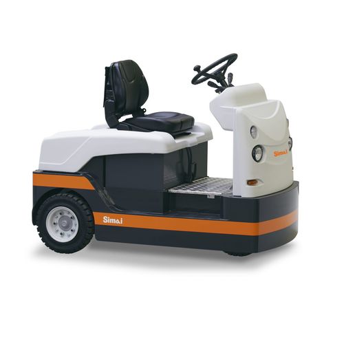 Tractor de remolcado - TTE71 - SIMAI SpA - eléctrico / de 3 ruedas / con operador sentado