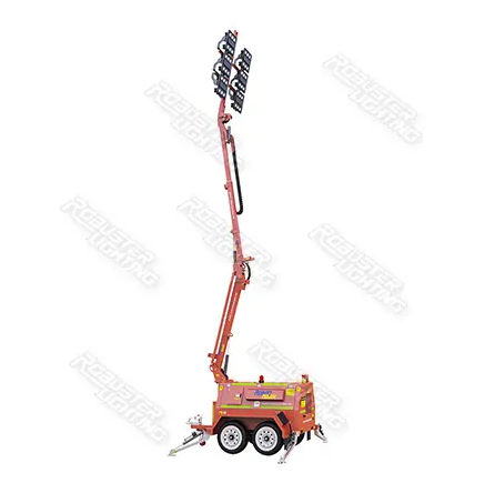 Torre de iluminación LED - RPLT-7200 - Fujian Robust Power Co., Ltd. - con motor diésel
