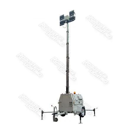 Torre de iluminación LED - RPLT-6900  - Fujian Robust Power Co., Ltd. - con motor diésel