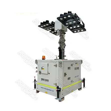 Torre de iluminación LED - RPLT-3800 AU - Fujian Robust Power Co., Ltd. - con motor diésel