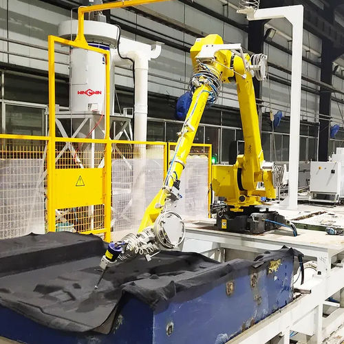 Sistema de corte con chorro de agua - Fanuc M-710iC   - WIN-WIN WATERJET CO.,LTD. - para metal / para la industria del automóvil / 6 ejes