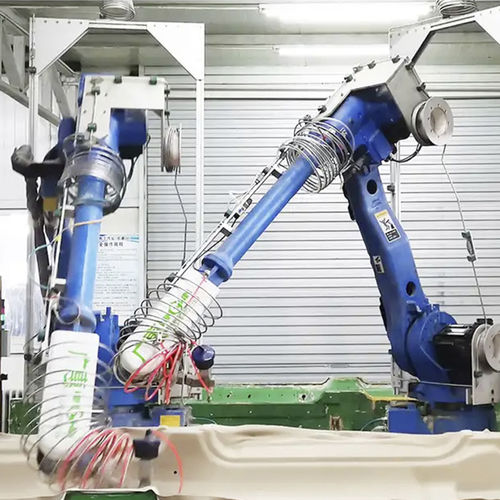 Máquina de corte con chorro de agua - Yaskawa MH24   - WIN-WIN WATERJET CO.,LTD. - para acero / para moqueta / para la industria del automóvil