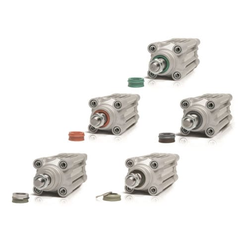 Cilindro neumático - CL1A - ALPHA AUTOMATISMES Sarl - de pistón / de pistón magnético / con varilla roscada