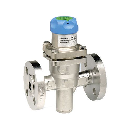 Regulador de presión para vapor - RU - ALPHA AUTOMATISMES Sarl - de muelle / monoetapa / de acero inoxidable