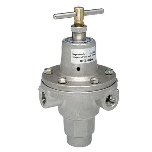 Regulador de presión para aire comprimido - RHB-S - ALPHA AUTOMATISMES Sarl - para gas neutro / de membrana / monoetapa