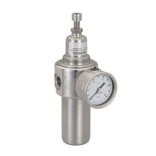 Filtro regulador de aire - B3000 - ALPHA AUTOMATISMES Sarl - de gas / de líquido / de aire comprimido