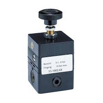 Regulador de presión para aire comprimido - 53.10 - ALPHA AUTOMATISMES Sarl - monoetapa / de zinc moldeado a presión / industrial