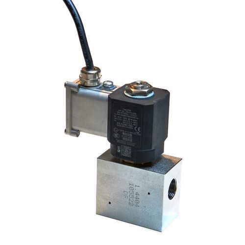 Electroválvula para hidrógeno - HyValve 500 - ALPHA AUTOMATISMES Sarl - de control asistido / de 2 vías / NC