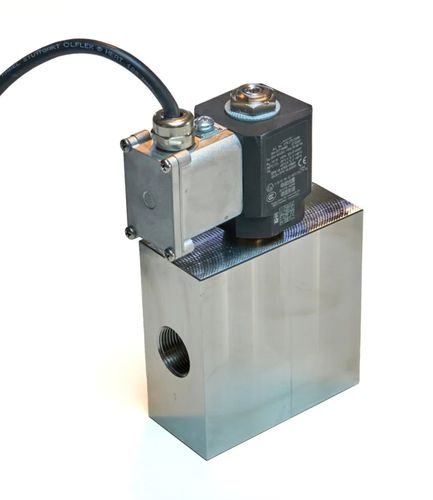 Electroválvula de control asistido - HyValve 500 - ALPHA AUTOMATISMES Sarl - de 2 vías / NC / para hidrógeno