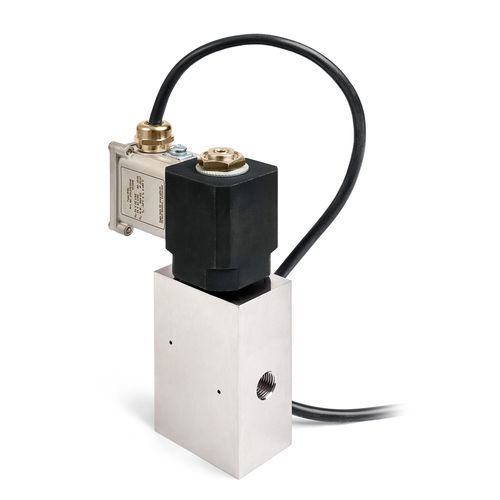 Electroválvula de control asistido - HyValve 1000 - ALPHA AUTOMATISMES Sarl - de 2 vías / NC / para hidrógeno