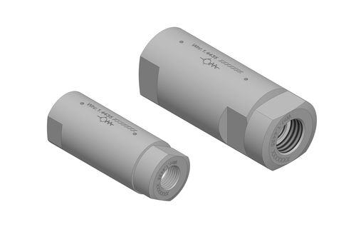 Válvula de retención para gas - HyCheckValve - ALPHA AUTOMATISMES Sarl - de gas / para hidrógeno / roscada
