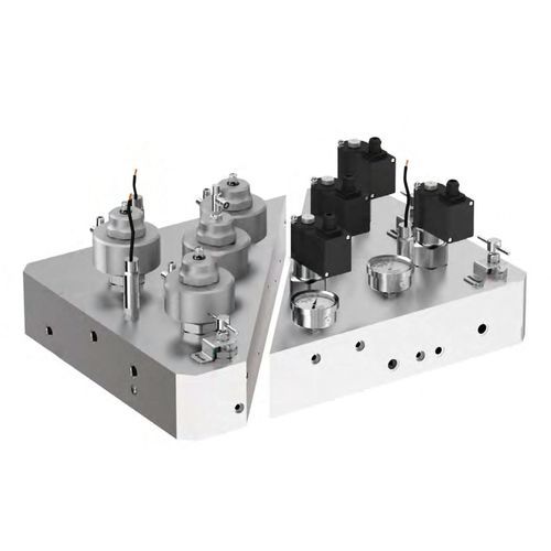 Bloque de electroválvula para hidrógeno - ALPHA AUTOMATISMES Sarl - de control asistido / de control directo / de 2 vías