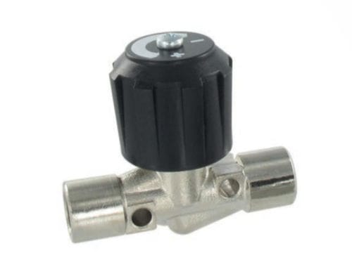 Regulador de caudal para aire comprimido - ALPHA AUTOMATISMES Sarl - volumétrico / neumático / de acero inoxidable