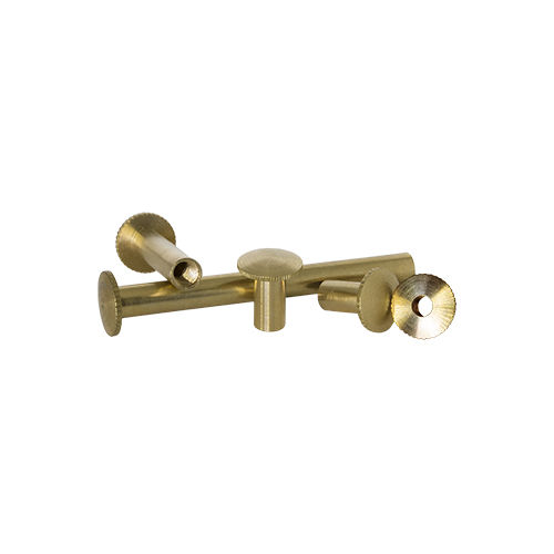 Tornillo de cabeza cilíndrica - VR series - Metalygroup - ranurado / de latón