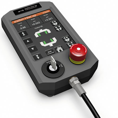 Telemando con cable - walterbaiag - con pantalla táctil / industrial / de seguridad