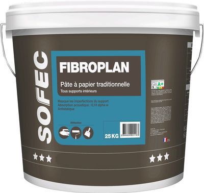 Revestimiento de protección - Fibroplan - Sofec - de fibra acrílica / antiestático