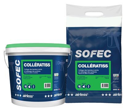 Pasta de pegado - ColléRatiss - Sofec - para juntas / de pulverización