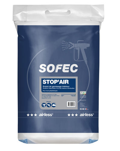 Revestimiento de estanqueidad - Sop'Air - Sofec - de fibra acrílica / en polvo