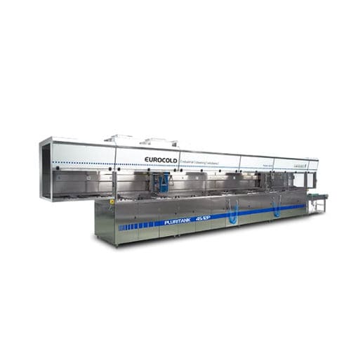 Máquina de limpieza por ultrasonidos - PLURITANK 10/12P - EUROCOLD srl - con detergente de base acuosa / automática / industrial