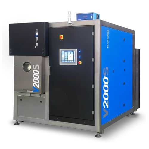 Máquina de limpieza con 1 cámara - TERMOVIDE V2000S - EUROCOLD srl - por ultrasonidos / de inmersión / con detergente de base acuosa