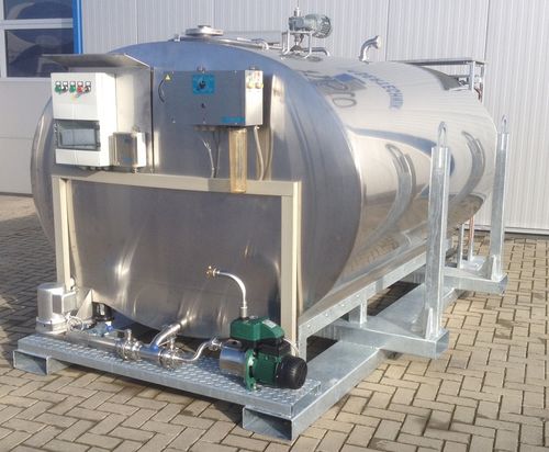 Recipiente de refrigeración - 0 series - Risto - agua potable / de acero inoxidable / con agitador