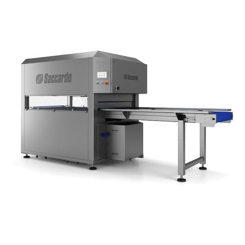 Máquina de acondicionamiento automática - AS 38 series - saccardo - de vacío / de queso / de carne