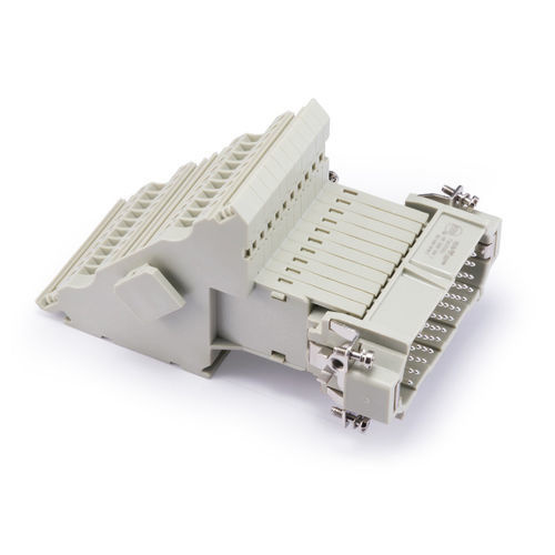 Conector de datos - HD-040-M.AV.L - Xiamen Wain Electrical Co. Ltd. - de tornillo / de aislamiento / de tensión