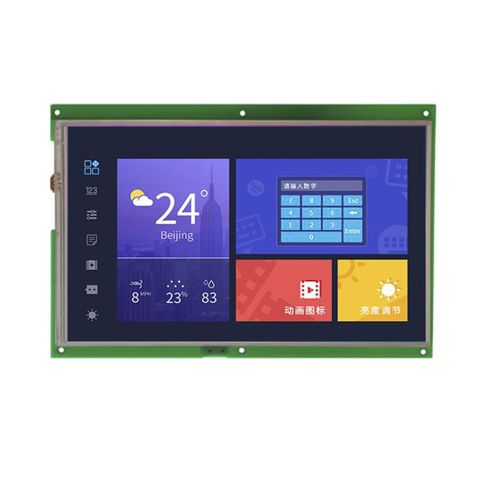 Módulo de visualización TFT LCD - DMG12800L101_01W - Beijing DWIN Technology Co., Ltd. - con pantalla táctil capacitiva / con pantalla táctil resistiva / 10.1"