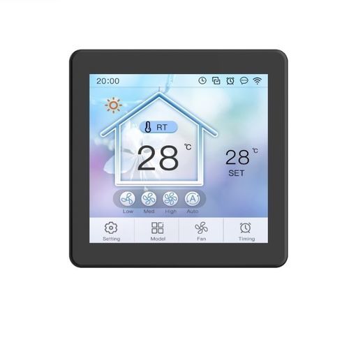 Termostato táctil - TC040C11 U(W) 04 - Beijing DWIN Technology Co., Ltd. - NTC / programable / relé