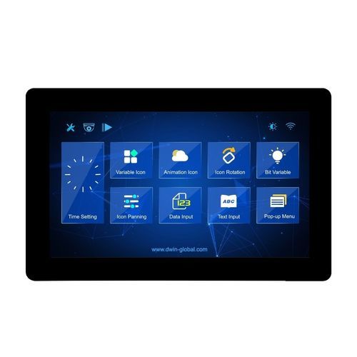 Pantalla LCD - DMG19108C133_05W - Beijing DWIN Technology Co., Ltd. - con pantalla táctil capacitiva / retroiluminación LED / industrial