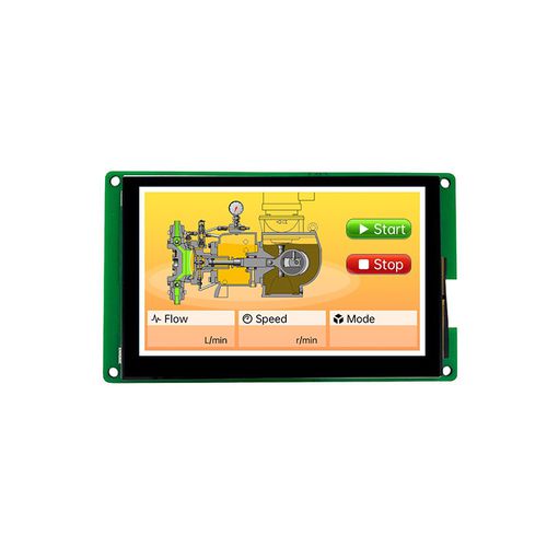 Módulo de visualización TFT LCD - DMG80480T043_01W - Beijing DWIN Technology Co., Ltd. - IPS / con pantalla táctil capacitiva / con pantalla táctil resistiva