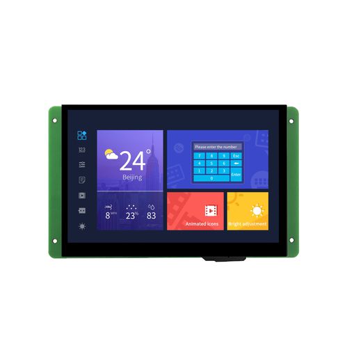 Módulo de visualización con controlador - DMG12800T070_01W - Beijing DWIN Technology Co., Ltd. - TFT LCD / IPS / con pantalla táctil capacitiva